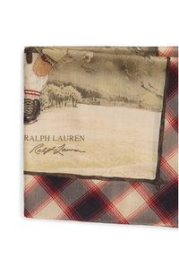 Polo Ralph Lauren Apaszka 455P04665001 Beżowy. Kolor: beżowy. Materiał: wełna #4