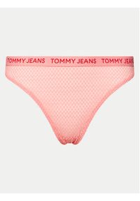 TOMMY HILFIGER - Tommy Hilfiger Komplet 3 par stringów UW0UW05010 Kolorowy. Materiał: syntetyk. Wzór: kolorowy #5