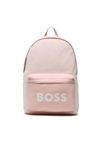 BOSS - Boss Plecak J10148 Różowy. Kolor: różowy. Materiał: materiał #1