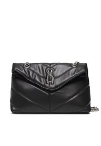Steve Madden Torebka Bbelzer SM13000707-020002-BLK Czarny. Kolor: czarny. Materiał: skórzane