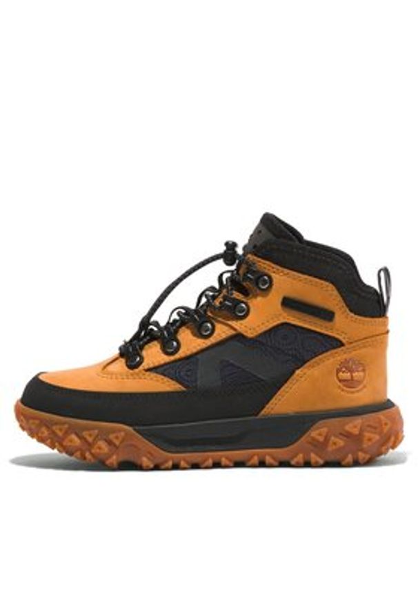Timberland Trzewiki Gs Motion 6 Mid F/Lwp TB0A649C2311 Brązowy. Kolor: brązowy. Materiał: skóra, nubuk
