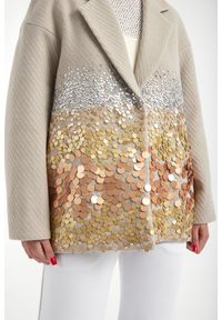 Sportalm - Płaszcz damski z cekinami SPORTALM #4