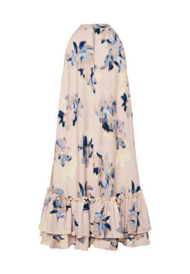 YAS Sukienka letnia Seraki 26037247 Różowy Regular Fit. Kolor: różowy. Materiał: wiskoza. Sezon: lato