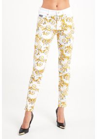 Versace Jeans Couture - JEANSY SLIM FIT VERSACE JEANS COUTURE. Stan: podwyższony. Wzór: aplikacja. Styl: klasyczny #1