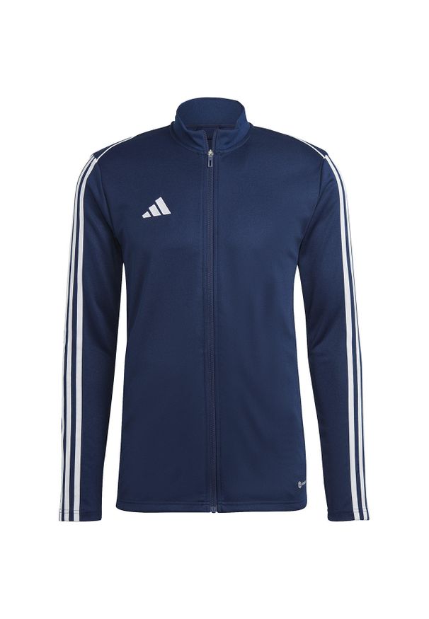 Bluza piłkarska męska Adidas Tiro 23 League Training Track Top. Kolor: biały, niebieski, wielokolorowy. Sport: piłka nożna