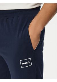 Hugo - HUGO Spodnie dresowe Laze Pants CW 50525246 Granatowy Regular Fit. Kolor: niebieski. Materiał: bawełna #3