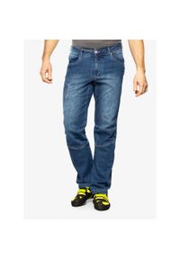 OCUN - Spodnie wspinaczkowe męskie Ocun Ravage Jeans. Kolor: niebieski. Materiał: jeans
