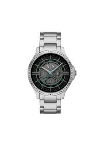 Zegarek Armani Exchange. Kolor: srebrny