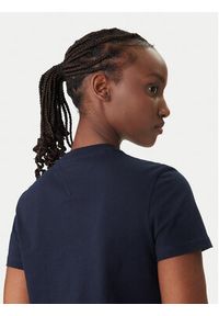 Tommy Jeans T-Shirt Flag DW0DW22562 Granatowy Regular Fit. Kolor: niebieski. Materiał: bawełna #3