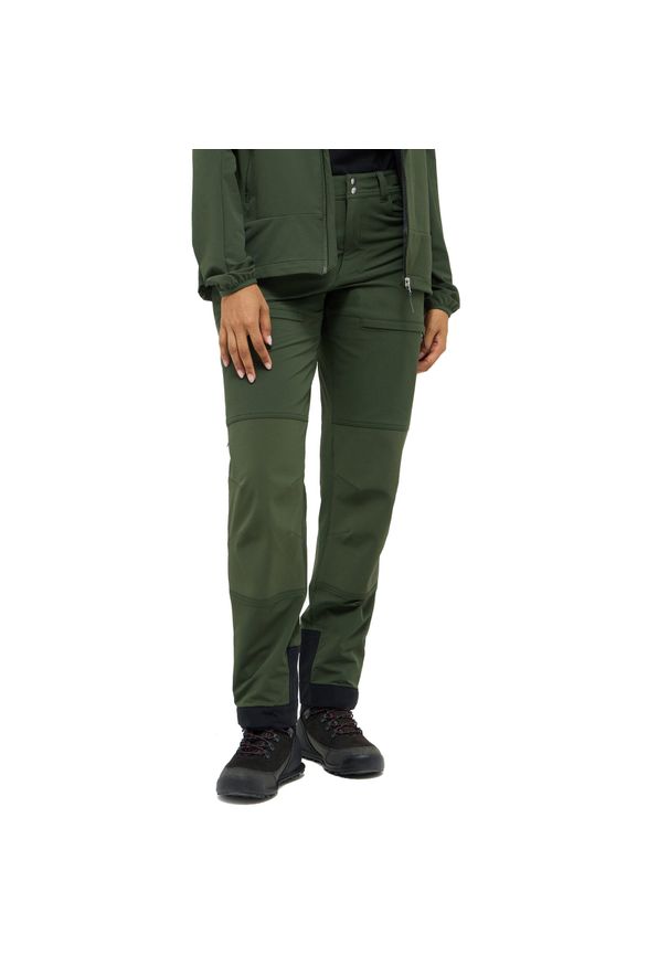 Spodnie damskie Haglöfs Magma Rugged. Kolor: zielony. Sezon: lato. Sport: turystyka piesza