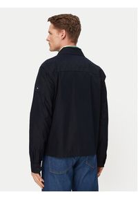 TOMMY HILFIGER - Tommy Hilfiger Kurtka przejściowa MW0MW38712 Granatowy Regular Fit. Kolor: niebieski. Materiał: bawełna #3