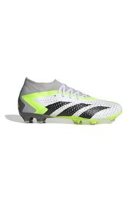 Adidas - Buty piłkarskie dla dorosłych adidas Predator Accuracy.2 FG. Zapięcie: sznurówki. Kolor: wielokolorowy, zielony, biały. Sport: piłka nożna