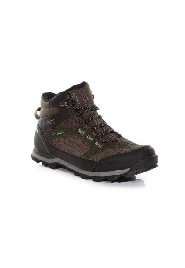 Buty trekkingowe męskie Regatta Blackthorn Evo wodoodporne. Kolor: brązowy. Sport: turystyka piesza