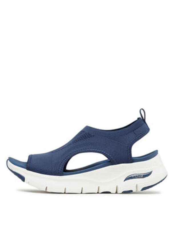 skechers - Skechers Sandały City Catch 119236/NVY Granatowy. Kolor: niebieski. Materiał: materiał