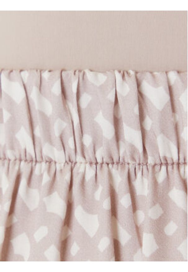 BOSS Szorty piżamowe Sateen 50545612 Beżowy Regular Fit. Kolor: beżowy. Materiał: wiskoza