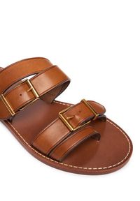 Polo Ralph Lauren Klapki 818P01589001 Brązowy. Kolor: brązowy. Materiał: skóra #2