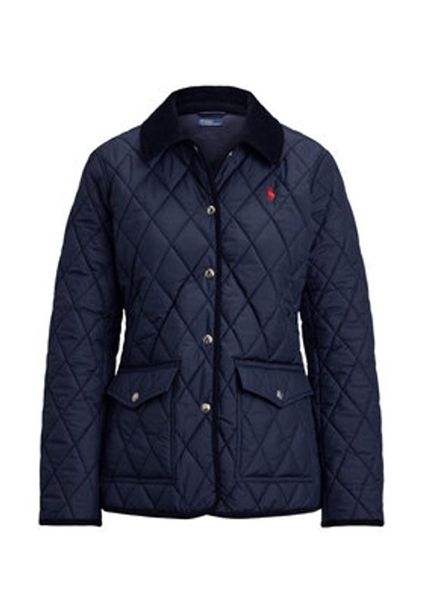 Polo Ralph Lauren Kurtka przejściowa 211965336002 Granatowy Straight Fit. Typ kołnierza: polo. Kolor: niebieski. Materiał: syntetyk