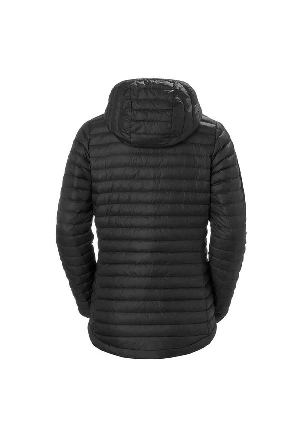 Damska ocieplana kurtka z kapturem Helly Hansen Sirdal. Typ kołnierza: kaptur. Kolor: czarny. Sport: turystyka piesza