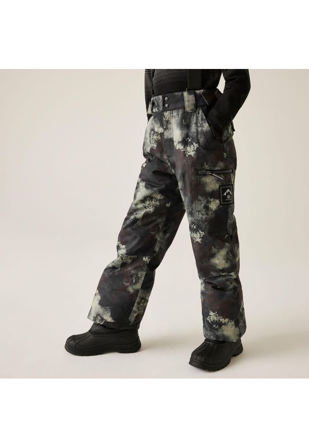 DARE 2B - Spodnie narciarskie dziecięce z membraną Pow II Dare 2b. Kolor: fioletowy. Materiał: poliester, polar, tkanina. Sezon: zima. Sport: narciarstwo