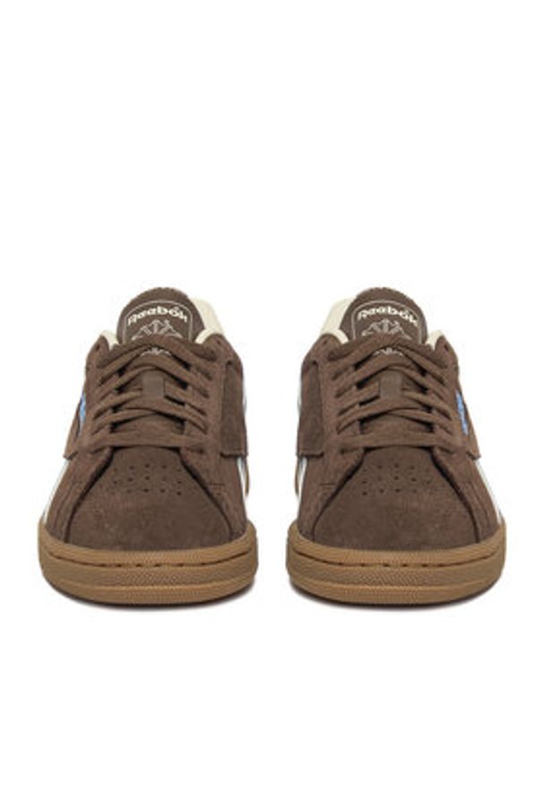 Reebok Sneakersy EO-CLUB C GROUNDS UK 100244642 Brązowy. Kolor: brązowy. Materiał: zamsz, skóra. Model: Reebok Club