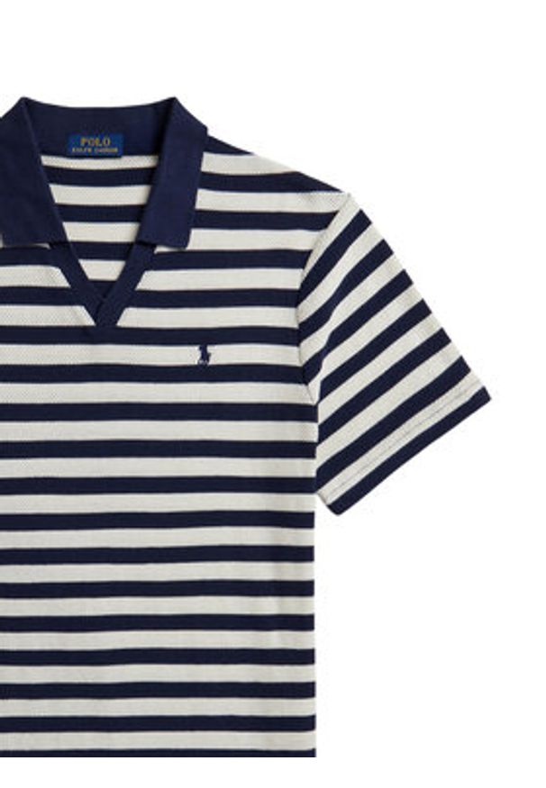 Polo Ralph Lauren Polo 710A13006004 Granatowy Regular Fit. Typ kołnierza: polo. Kolor: niebieski. Materiał: bawełna