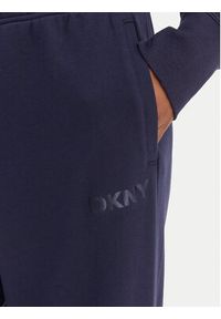 DKNY Sport Spodnie dresowe DP6P3795 Granatowy Regular Fit. Kolor: niebieski. Materiał: bawełna #4