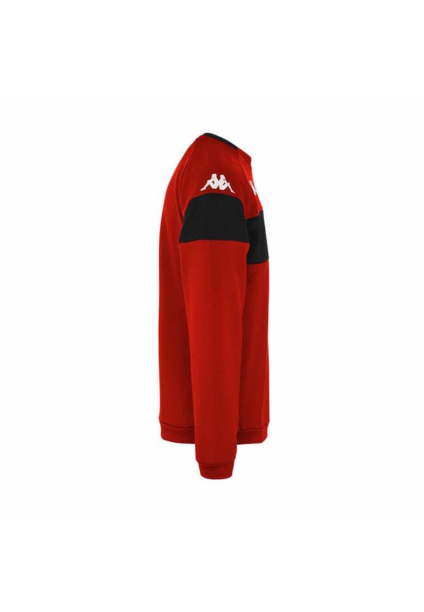 Bluza Kappa Dido. Kolor: czerwony, wielokolorowy, czarny. Wzór: kolorowy. Sport: fitness