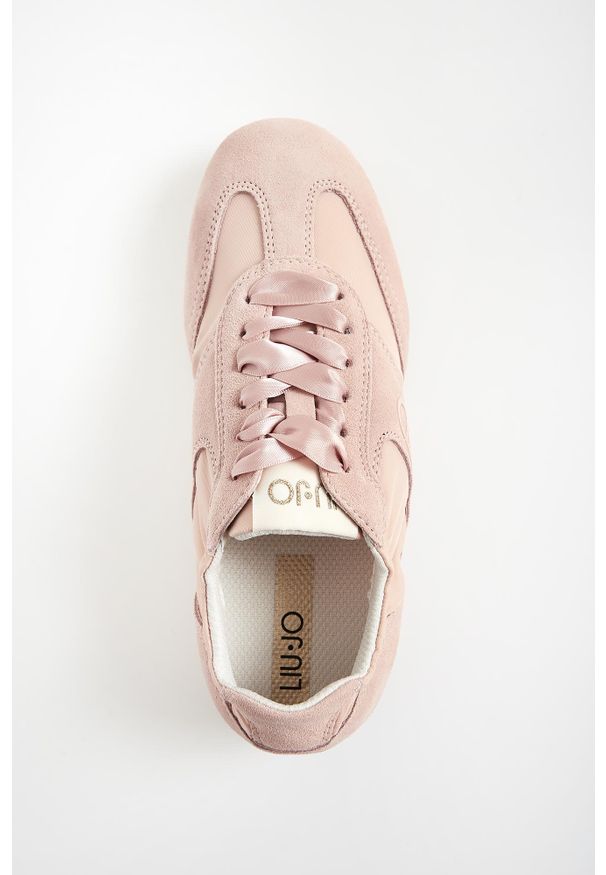 Liu Jo - Sneakersy damskie zamszowe LIU JO. Materiał: zamsz