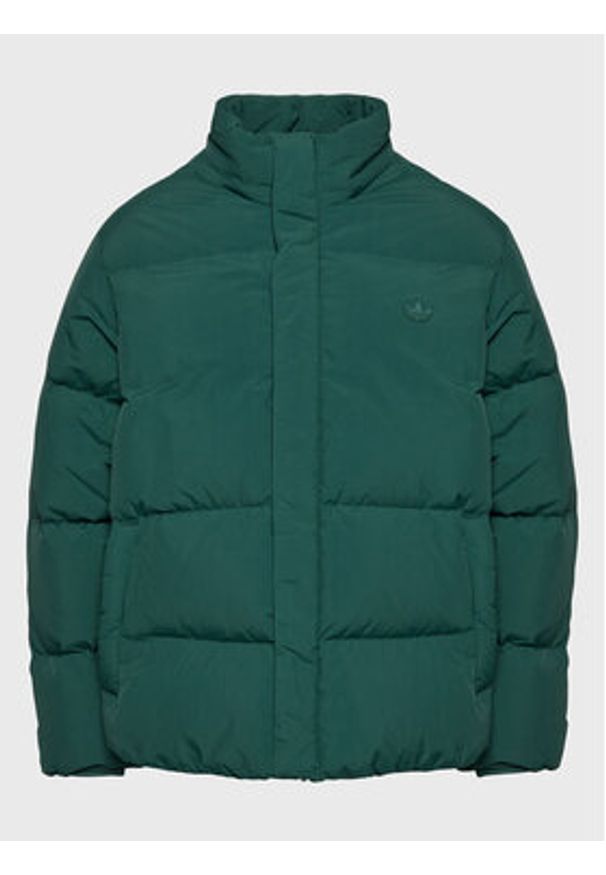 Adidas - adidas Kurtka puchowa Down Puffer Jacket HL9199 Zielony Regular Fit. Kolor: zielony. Materiał: syntetyk