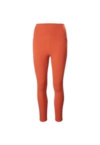 Damskie legginsy Helly Hansen HP. Kolor: czerwony, pomarańczowy, wielokolorowy. Sport: żeglarstwo #1