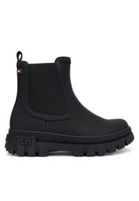 TOMMY HILFIGER - Botki Tommy Hilfiger. Kolor: czarny