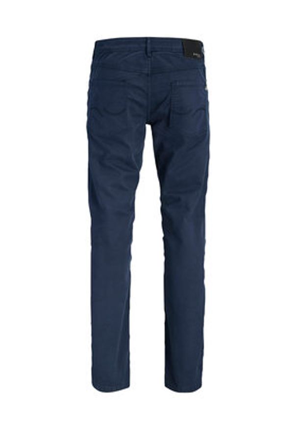Jack & Jones Spodnie materiałowe Clark Finn 12293328 Granatowy Regular Fit. Kolor: niebieski. Materiał: bawełna