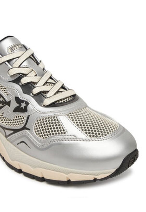 Enterprise Japan Sneakersy BB5021 EX311 Srebrny. Kolor: srebrny. Materiał: materiał