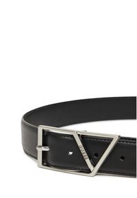 Guess Pasek Damski BM7817 P5335 Czarny. Kolor: czarny. Materiał: skóra