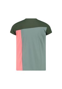 Koszulka dziewczęca CMP Luminaire. Kolor: zielony. Sport: turystyka piesza #2