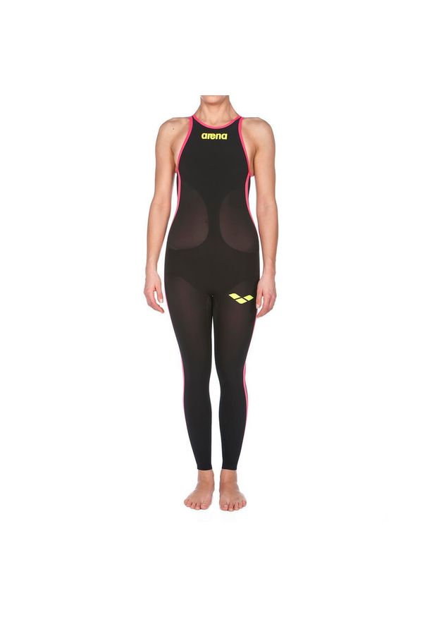 Damski strój triathlonowy Arena Powerskin R-Evo+ Ow Ob. Kolor: czarny, czerwony, wielokolorowy