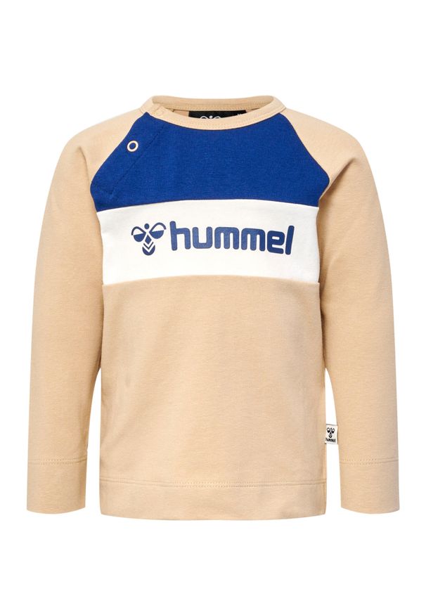 Koszulka dziecięca z długim rękawem Hummel hmlMurphy. Kolor: wielokolorowy, biały, beżowy. Długość rękawa: długi rękaw. Długość: długie. Sport: piłka ręczna