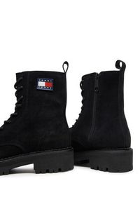 Tommy Jeans Trzewiki Urban EN0EN02630 Czarny. Kolor: czarny. Materiał: zamsz, skóra #7