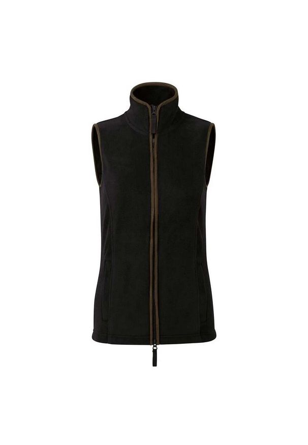 PREMIER - Damska Kamizelka Z Polaru Artisan. Kolor: wielokolorowy, brązowy, czarny. Materiał: polar