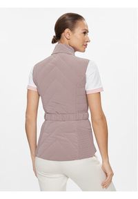 Guess Bezrękawnik Cassandra W4RN21 WFWR0 Beżowy Slim Fit. Kolor: beżowy. Materiał: syntetyk. Długość rękawa: bez rękawów #6