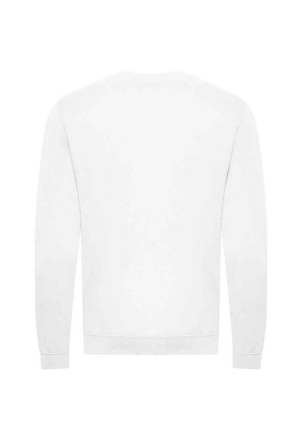 AWDIS - Męski Sweter Just Hoods Organic. Kolor: biały