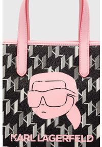 Karl Lagerfeld torebka kolor różowy. Kolor: różowy #2