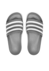 Adidas - adidas Klapki adilette Aqua F35538 Szary. Kolor: szary