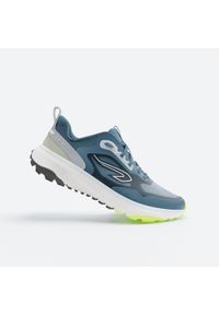 KALENJI - Buty do biegania męskie Kiprun JF 190 Grip. Kolor: wielokolorowy, niebieski, szary