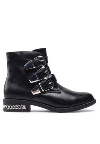 DeeZee Botki WS5168-02 Czarny. Kolor: czarny. Materiał: skóra #1