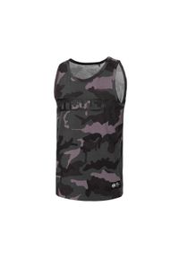 PITBULL - Tank męski Pitbull Top Slim Fit Hilltop. Kolor: brązowy, wielokolorowy, czarny, zielony