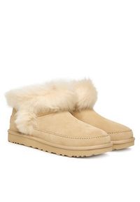 Ugg Śniegowce W Classic Ultra Mini Chalet 1173832 Beżowy. Kolor: beżowy. Materiał: zamsz, skóra #3