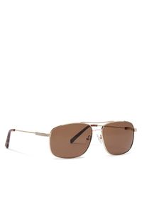 Guess Okulary przeciwsłoneczne GF0205 32E Brązowy. Kolor: brązowy