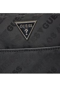 Guess Saszetka Glassic Eco Mini-Bags HMGLAC P4123 Czarny. Kolor: czarny. Materiał: materiał