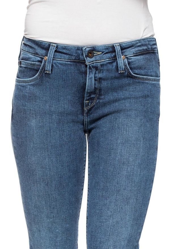Lee - SPODNIE DAMSKIE LEE SCARLETT BLUE PEPPER L526WMUX